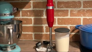 KitchenAid Cordless Immersion Blender Review [upl. by Haym]