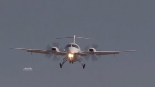 Malta Airport Threshold Landings [upl. by Ecnahs21]