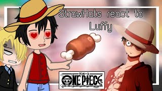 Straw Hat Pirates react to LuffyJoyboy  Part 1  Visperia [upl. by Neirol]