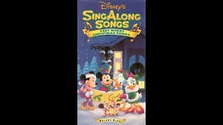 90s Disney Sing Along Songs Vol 8 Very Merry Christmas Song [upl. by Ainosal]