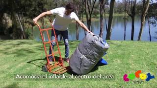 Cómo Instalar un Juego Inflable [upl. by Arnaud228]