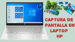 como hacer capturas de pantalla en laptop HP [upl. by Leticia]