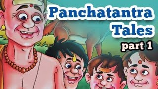 Panchatantra Tales in English  Animated Stories for Kids  Part 1 [upl. by Lseil]