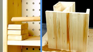 12 unglaublich simple DIY Möbel aus Holz zum Selberbauen [upl. by Pry420]