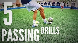 5 Essential Passing Drills For Soccer Players [upl. by Annaeel]