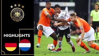 Halftime lead is not enough  Germany vs Netherlands 24  Highlights  Euro Qualifiers [upl. by Ahsika]