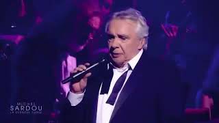 Dernier concert Michel Sardou  La Maladie damour [upl. by Nahtnamas397]