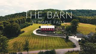 The Barn At Maple Falls  Wedding Venue Tour [upl. by Airdnola]