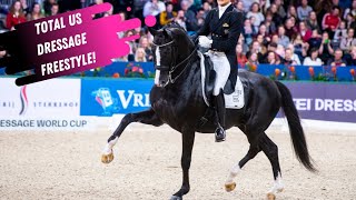 Total US Totilas amp Edward Gal Win The Dressage Freestyle 805 [upl. by Ainar465]