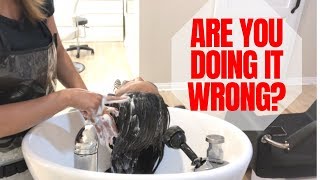 HOW TO WASH HAIR LIKE AN EXPERT  Brittney Gray [upl. by Dachi]