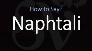 How to Pronounce Naphtali CORRECTLY [upl. by Alet]