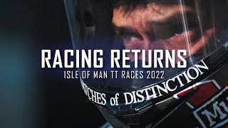 The Isle of Man TT Races returns  2022 [upl. by Taffy]