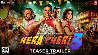 HERA PHERI 3  Trailer  Akshay Kumar Suniel Shetty Paresh Raval Bipasha Sanjay Dutt [upl. by Waylan]