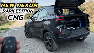 All New Tata Nexon Dark Edition CNG 2025 [upl. by Cerell793]