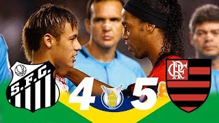 Santos 4 x 5 Flamengo  melhores momentos GLOBO HD 720p Campeonato Brasileiro 2011 [upl. by Llertnad503]