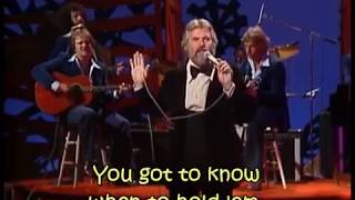 Kenny Rogers ～ The Gambler with lyrics ～ [upl. by Somerville691]