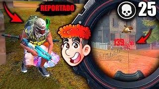 ME HAGO PASAR POR UN HACKER HEROICO EN FREE FIRE Y ME REPORTAN EN ESTA PARTIDA  TheDonato [upl. by Nohtahoj]