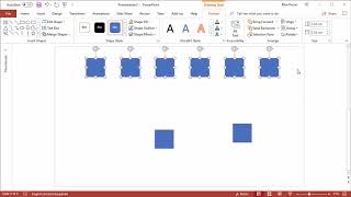 Aligning and Distrubuting Shapes in PowerPoint  Top Tips [upl. by Kyred263]