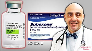 Methadone vs Suboxone Whats Better for Heroin Treatment  Dr B [upl. by Immat873]