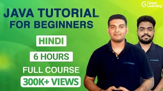 Java Tutorial in Hindi  Master Java in 6 Hours  Java programming for Beginners  Great Learning [upl. by Gerlac]