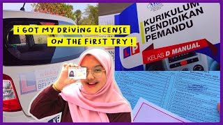 Getting My Driving License 🚙  my experience  Malaysia [upl. by Wendell]