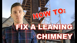 How to Fix a Leaning Chimney [upl. by Eillah]