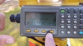 Total station resection method [upl. by Araccot642]