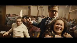 Kingsman The Secret Service  Church Fight [upl. by Nnyliram]