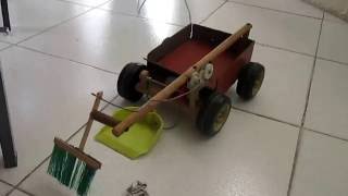 prueba de robot recoge basurabasurabot [upl. by Attem]