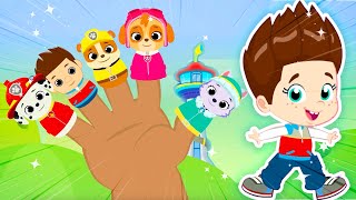 Finger Family PAW PATROL 🐶  Kids Songs  Groovy the Martian [upl. by Mossman253]