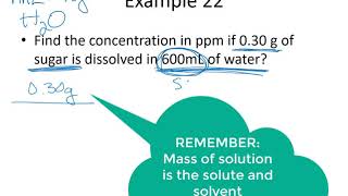 How to calculate concentration in PPM [upl. by Cowen]