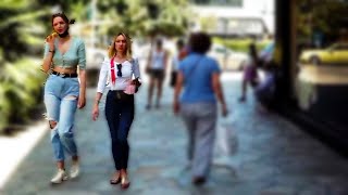 GLYFADA Walking Tour ATHENS GREECE  Part 1 [upl. by Artekal]