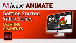 Adobe Animate  Creating gradients in Animate [upl. by Dj]