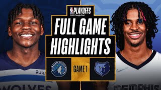 7 TIMBERWOLVES at 2 GRIZZLIES  FULL GAME HIGHLIGHTS  April 16 2022 [upl. by Odlanyar15]