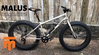 Mongoose Malus Upgrades  Making a better fat tire bike for cheap [upl. by Esekram]