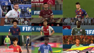 WZRD PCK V2 FIFA 20 50 FACES amp TATTOOS [upl. by Necila912]