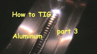 AC Frequency Settings for TIG Welding Aluminum  quotHow to Tig Weld Aluminumquot part 3 [upl. by Elleved]