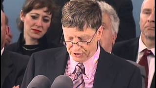 Bill Gates Harvard Commencement Address 2007 [upl. by Walton]