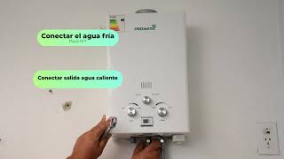 Cómo instalar un calefóncalentador a gas [upl. by Aziaf992]