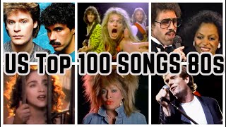 US Billboard Top 100 Songs of the 80s [upl. by Annaeel]