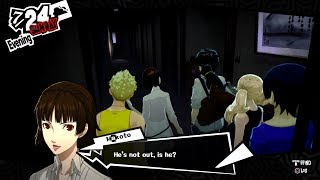 Persona 5  Sneaking into Sojiro House to meet Futaba HQ [upl. by Nahamas]