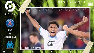 PSG 0  1 Marseille Le Classique  HIGHLIGHTS amp GOAL  91320 [upl. by Nowyt332]