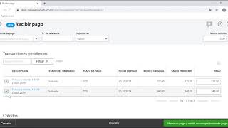 Cómo hacer un complemento de pago en QuickBooks [upl. by Rakia]