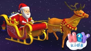 La Canción de Santa Claus 🎅 Canciones Navideñas para Niños  HeyKids [upl. by Skelton]