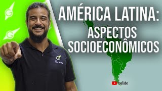 América Latina Aspectos Socioeconômicos  Geobrasil Prof Rodrigo Rodrigues [upl. by Joaquin]