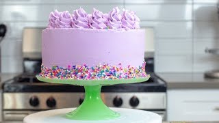 Cake Decorating for Beginners  How to Frost a Cake [upl. by Tews]