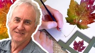 How To Paint a Watercolor Pt1  Beginner Lesson [upl. by Gnouh146]