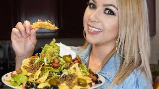 How To Make BEEF SUPREME NACHOS  NACHO CHEESE SAUCE [upl. by Lahpos]