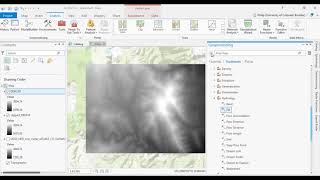 Delineating Drainage Basins in ArcGIS Pro [upl. by Cyb]